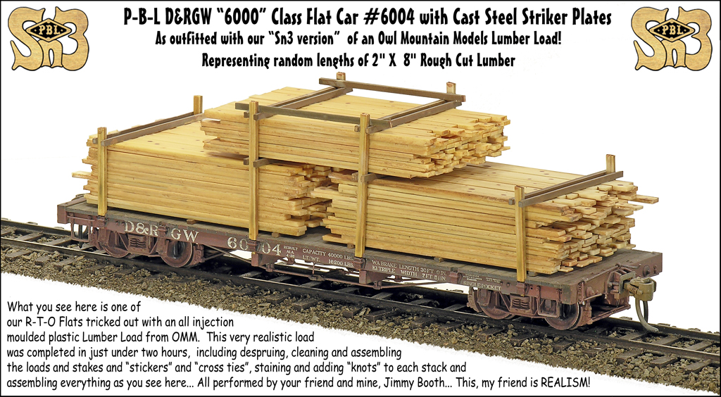 P B L S Scale Lumber Loads We Started With An Omm Lumber Load Kit Tooled Some New Stakes To Fit The Heart Shaped Pockets On Our New 6000 Series Flat Cars And Voila 2